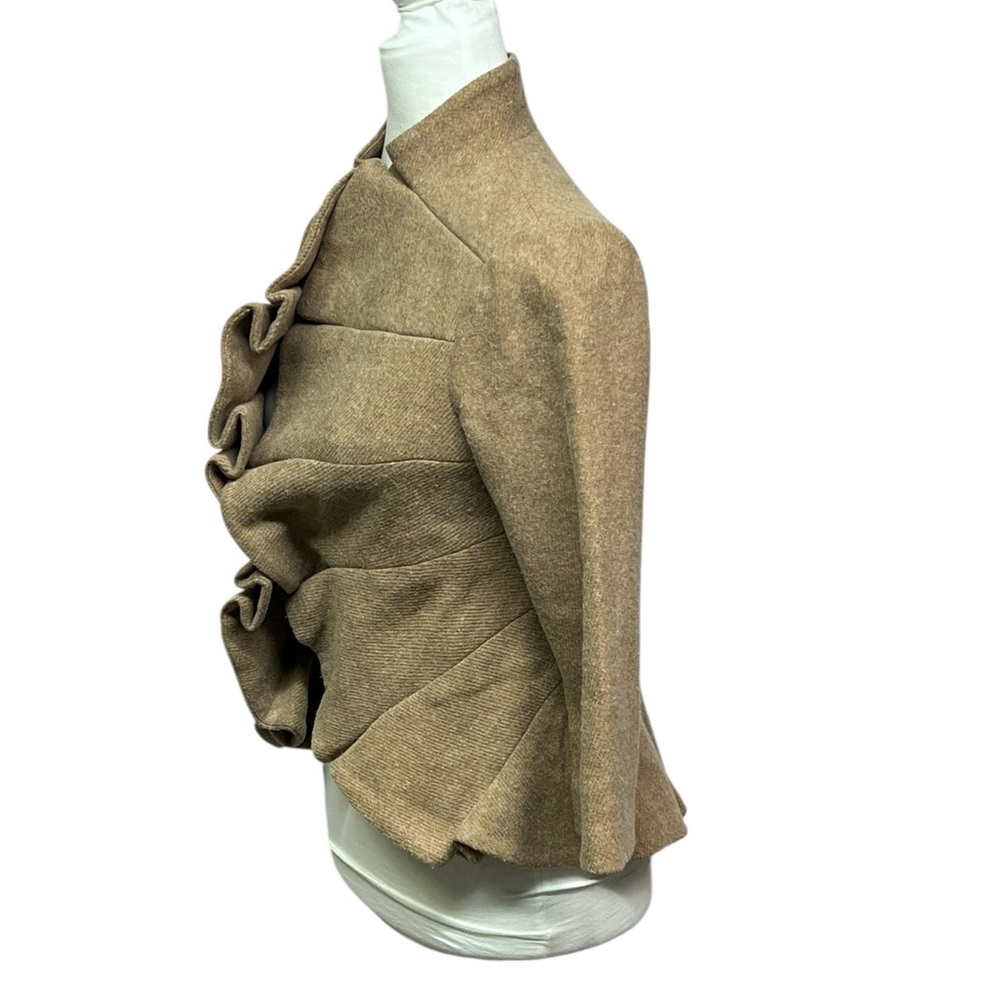 Tabitha Ruffled Wool Blend Jacket - image 2